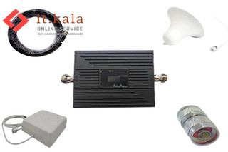 پکیج تقویت کننده آنتن موبایل 2 باند 150 میلی وات مدل SS73_DCS (درون شهری)
